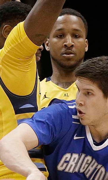 McDermott's 25 points lead No. 11 Creighton past Marquette
